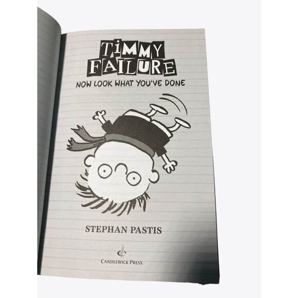 Stephan Pastis TIMMY FAILURE Now Look what you've Done Book 2 in Series - Picture 4 of 11